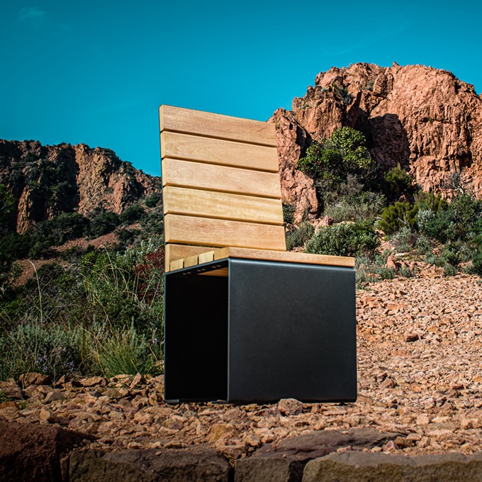 Silla urbana ABSOLUT