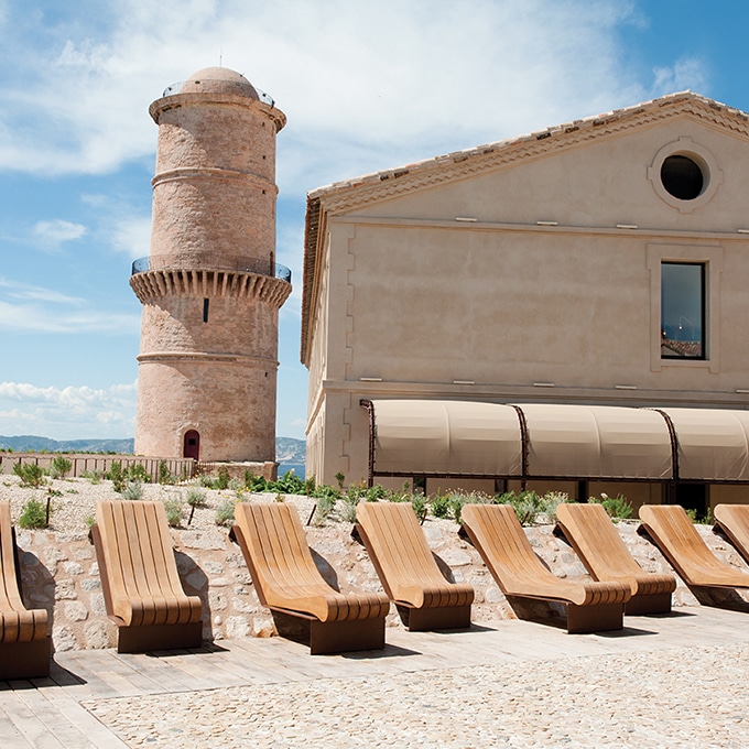 Chaise longue ergonomique MIGRATION