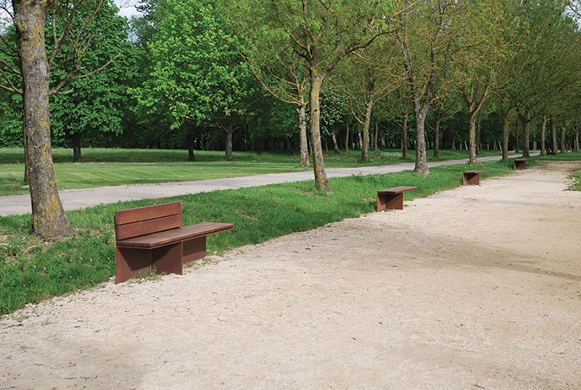 Landscaping bench MONSIEUR