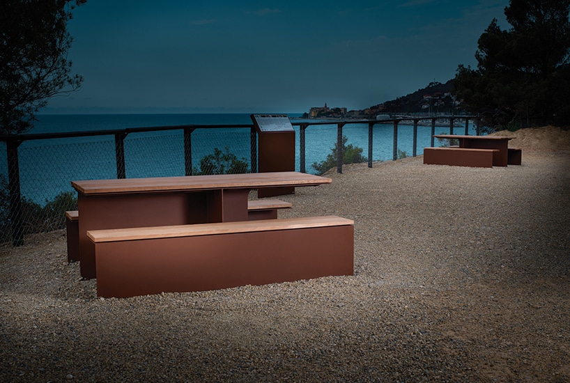 Table de pique-nique MONSIEUR pour aires de repos