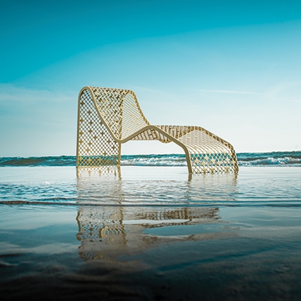 Chaise longue extérieure ELINIUM - mobilier urbain