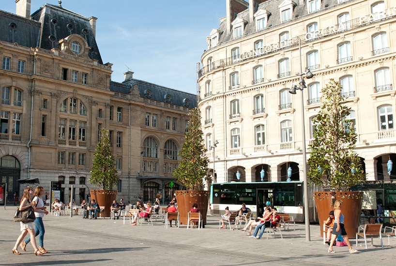 Fioriera urbana grande - Parigi - Cyria