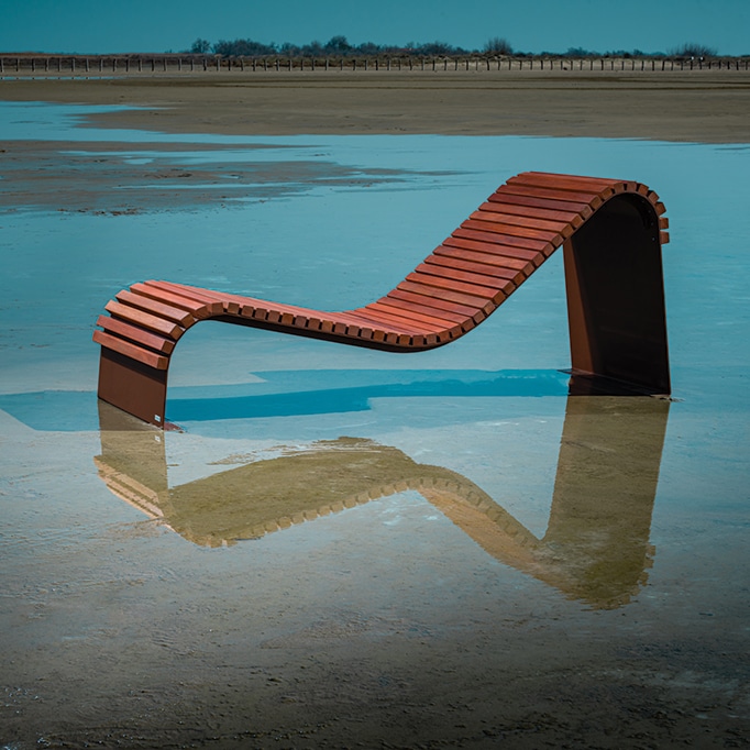 Chaise longue de ville MAGNUM