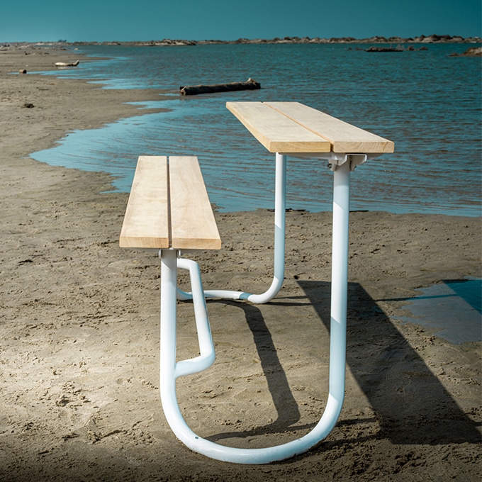 ARE-Picknicktisch für öffentliche Räume