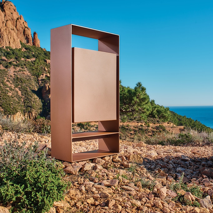 Cestino stradale - Arredo urbano CYRIA