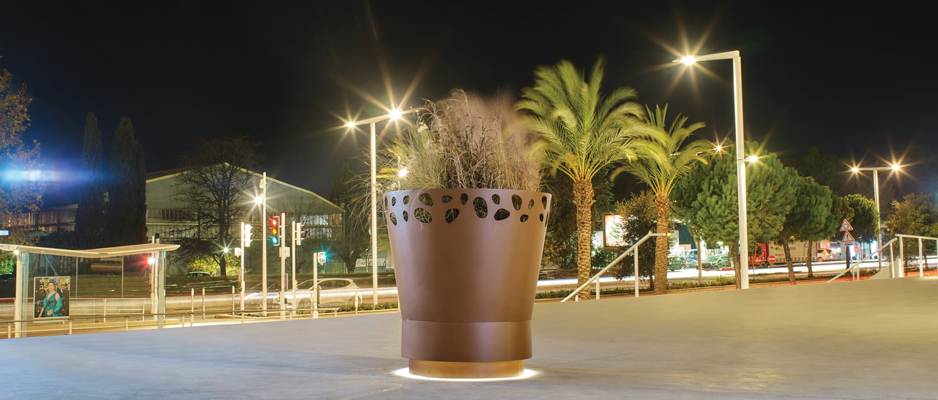 Grande fioriera urbana GREEN PALACIO