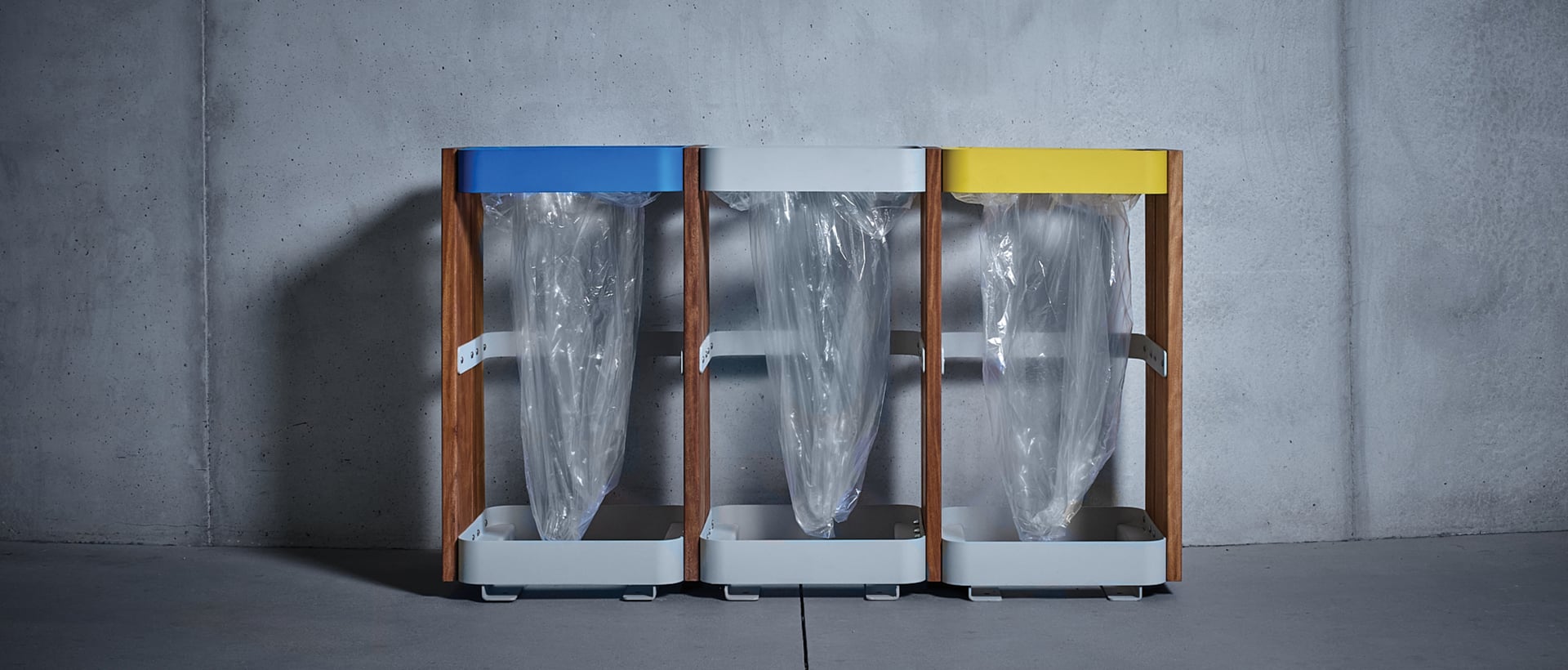 Poubelle tri sélectif - mobilier urbain
