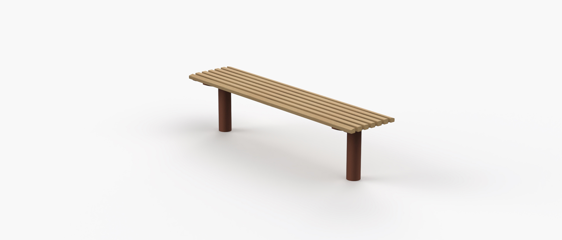 Banquette Fungi, mobilier urbain durable